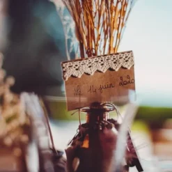 New 10 Etiquettes Sur Pic Kraft Et Dentelle Theme Dentelle