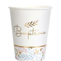 Best 10 Gobelets En Carton Sur Le Theme Bapt Me Luxe Theme Bapteme