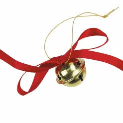 Badaboum 6 Grelots De Noel Avec Ruban Or Best