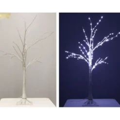 Badaboum Arbre Lumineux Paillet 144 Led Blanc Froid