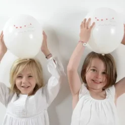 Badaboum Ballon Gonflable Vive Les Mari S Blanc X8 Pi Ces