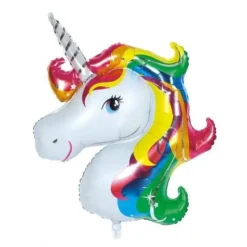 Hot Ballon Mylar Licorne Multicolore Theme Licorne