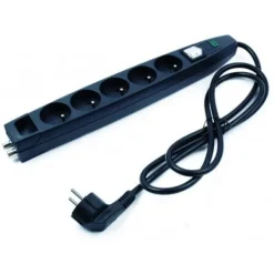 Badaboum Bloc 5 Prises Parafoudre Et Interrupteur Hot