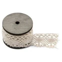 Best Bobine Dentelle Ivoire Macram 45Mm X 5 M Tres Theme Dentelle