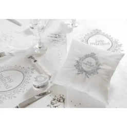 Badaboum Boite A Dragee Just Married Blanc X6