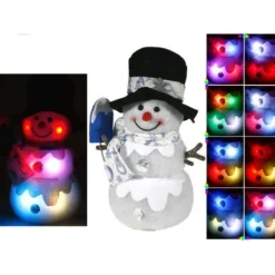 Badaboum Bonhomme De Neige Lumineux 20Cm Avec Variation De Couleur Clearance