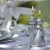 Badaboum Bougie Mariage Mr Mrs Argent