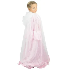 Sale Cape Princesse Plume Blanche Et Argent Enfant Theme Deco Princesse