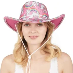 Outlet Chapeau Cowgirl Impressions Licornes Theme Licorne