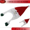 Badaboum Chapeau De Noel En Feutrine Avec Visage