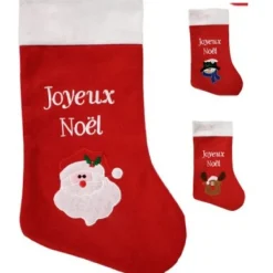 Badaboum Chaussette Botte Joyeux Noel Assortis Hot