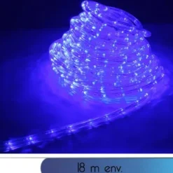 Badaboum Cordon Lumineux Led Pour Ext Rieur 18 M Bleu Hot