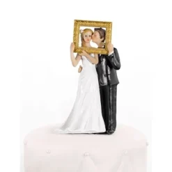 Badaboum Couple De Mari S Photobooth Avec Cadre Dor