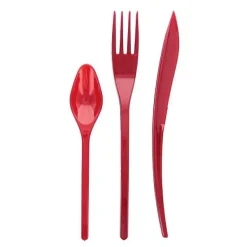 Badaboum Couvert Jetable En Plastique Couleur X 30 Pi Ces