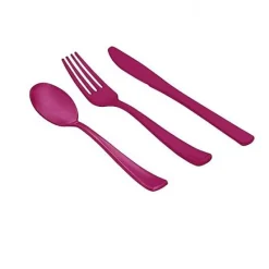 Badaboum Couvert Jetable En Plastique Couleur X 30 Pi Ces