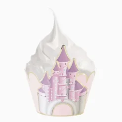 Hot Cupcake Wrappers Princesse X6Pcs Theme Deco Princesse