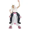 Clearance D Guisement Adulte Molletonn Carry Me Licorne Theme Licorne