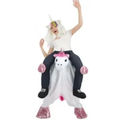 Clearance D Guisement Adulte Molletonn Carry Me Licorne Theme Licorne