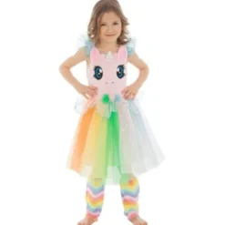 Best D Guisement Enfant Licorne Arc En Ciel 4/6 Ans Theme Licorne