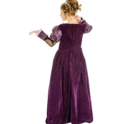 Clearance D Guisement Enfant Princesse Pourpre 7/9 Ans Theme Deco Princesse