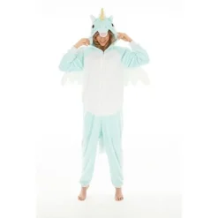 Best D Guisement Kigurumi Licorne Verte 180Cm Theme Licorne