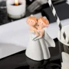 Badaboum Figurine Mariage Mrs Mrs Blanc