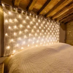 Badaboum Filet Lumineux De Noel 200 Led Blanc Chaud Outlet