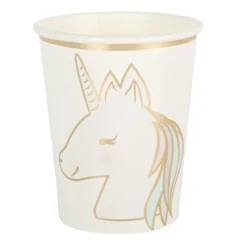 Clearance Gobelet En Carton Licorne X 8 Pi Ces Theme Licorne