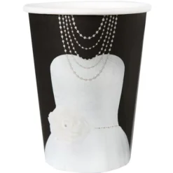 Badaboum Gobelet Mariage En Carton Robe De Mari E X 10 Pi Ces