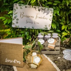 Outlet Grand Chemin De Table Jute Et Dentelle 36Cm X 5M Theme Dentelle