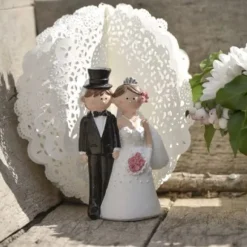 Badaboum Grande Figurine Mariage Mr Et Mrs