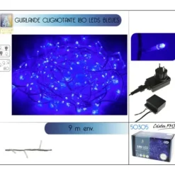 Badaboum Guirlande Lumineuse De Noel 180 Led Bleu Clearance