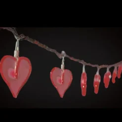 Badaboum Guirlande Lumineuse De Sapin Coeur Rouge Best