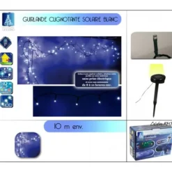 Badaboum Guirlande Solaire Ext Rieur Pour Jardin 100 Led Clearance