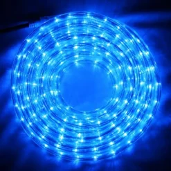 Badaboum Guirlande Tube Lumineux Led 12 M Tres Bleu