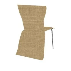 Housse De Chaise En Jute Naturel X 3 Pi Ces Theme Jute