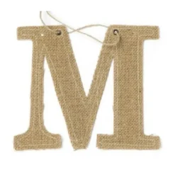 Outlet Lettre En Jute Mariage 15Cm Theme Jute