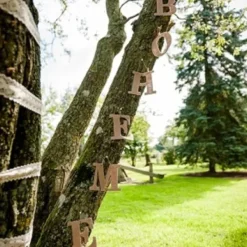 Outlet Lettre En Jute Mariage 15Cm Theme Jute