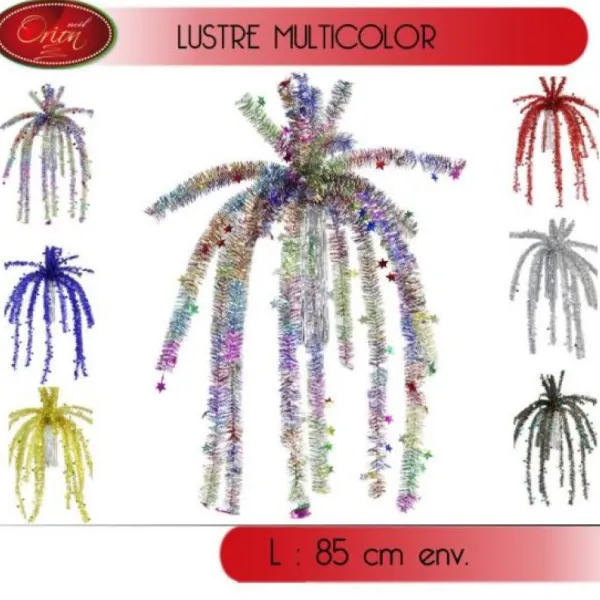 Badaboum Lustre Multicolore Pour Déco De Salle De Noel Best