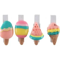 Sale Marque Place Forme Glace Avec 4 Pinces Theme Jute