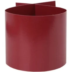 Badaboum Rond De Serviette Bordeaux En Carton X 6 Pi Ces Online