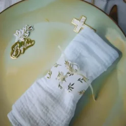 Badaboum Rond De Serviette Jolis Brins X 10 New