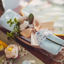 Badaboum Rond De Serviette La Vie Est Belle X 10 Sale