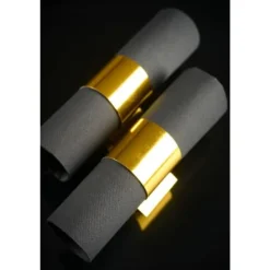 Badaboum Rond De Serviette Or M Tallis En Carton X 10 Pi Ces Clearance