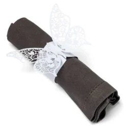 Badaboum Rond De Serviette Papillon X 20 Pi Ces Sale