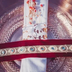 Badaboum Rond De Serviette Vegetal Rose Gold X 10 Pi Ces Online