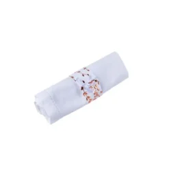 Badaboum Rond De Serviette Vegetal Rose Gold X 10 Pi Ces Online