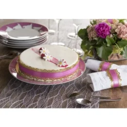 Discount Ruban Charlotte Dentelle Chocolat 50Mm X 20 M Tres Theme Dentelle