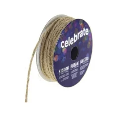 Outlet Ruban En Bobine Jute Naturel 2Mm X 8M Theme Jute