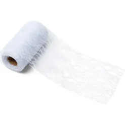 Best Ruban En Dentelle Blanc 10Cm X 10 M Tres Theme Dentelle